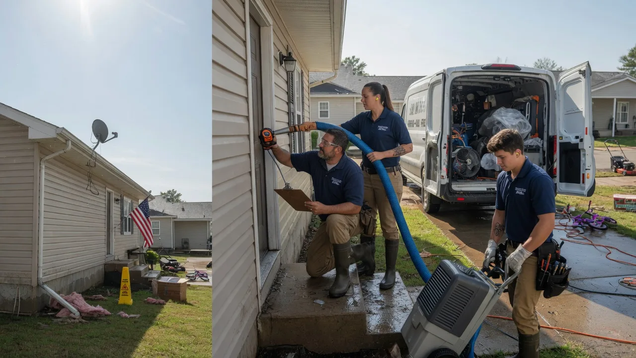 Ceiling Water Damage Restoration in Rockbridge, IL near me
