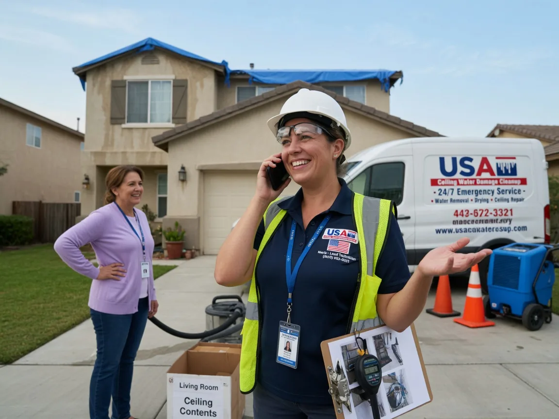 Ceiling Water Damage Restoration Rockbridge, IL FAQs